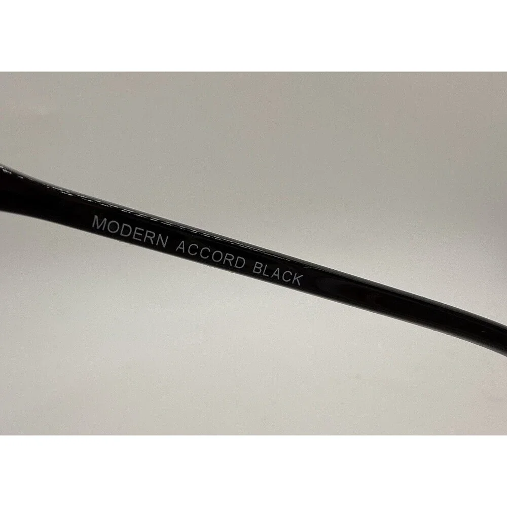 MODERN OPTICAL ACCORD BLACK AUTHENTIC EYEGLASSES FRAMES 49-20-140MM + Guess Case